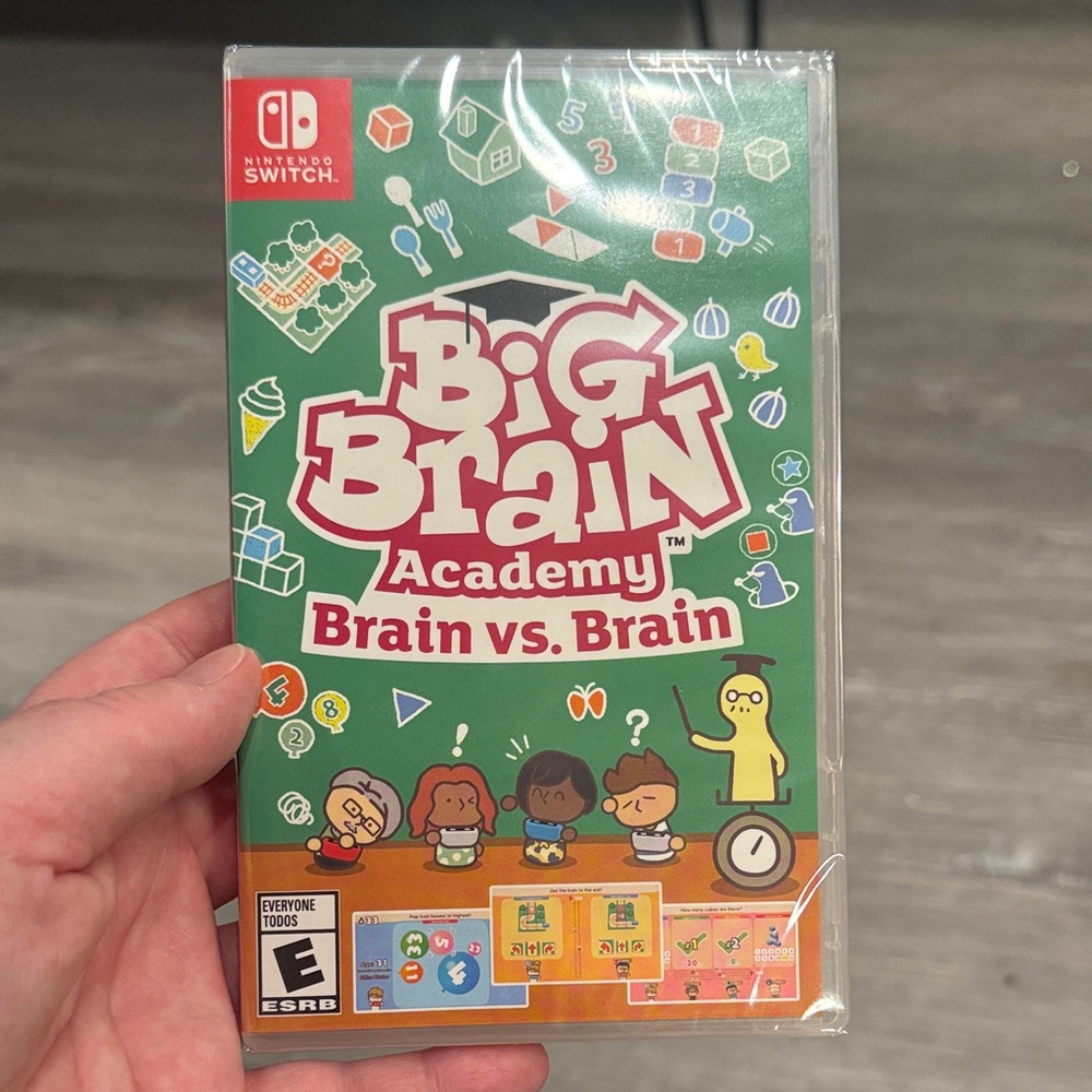Nintendo Switch Big Brain Academy: Brain vs. Brain - Green